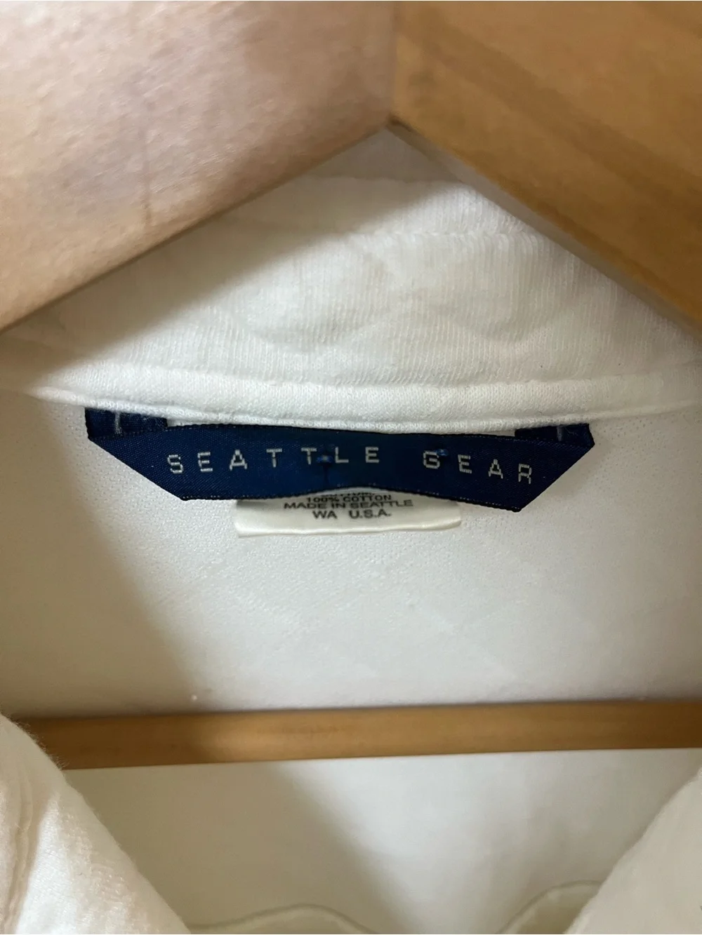 SEATTLE GEAR white sleeveless romper. Cotton blend. Women’s size S - Picture 2 of 5